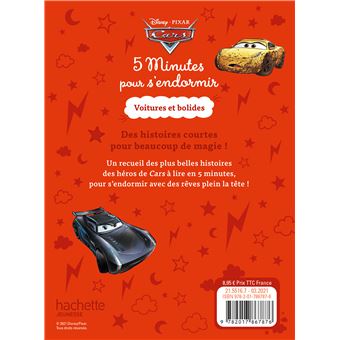 CARS - 5 Minutes pour s'endormir - Voitures et bolides - Disney Pixar