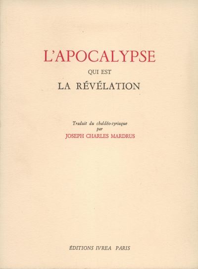 L' Apocalypse qui est la Revelation
