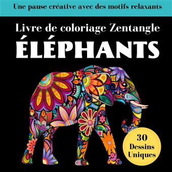 Animaux sauvages zentangle - livre de coloriage pour adulte - 50