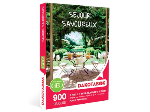 Coffret cadeau Dakotabox Séjour savoureux
