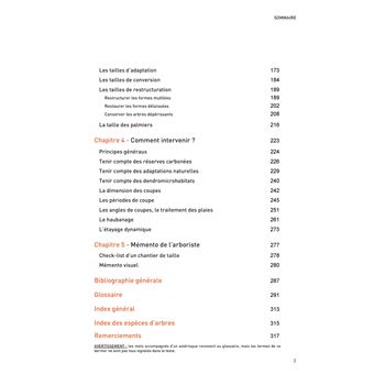 La taille des arbres d'ornement