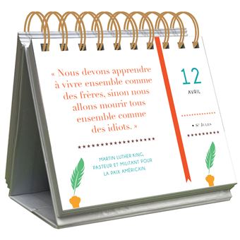 Almaniak Les plus belles citations en 365 jours 2023 - Calendrier 1 citation  par jour - broché - Collectif, Livre tous les livres à la Fnac