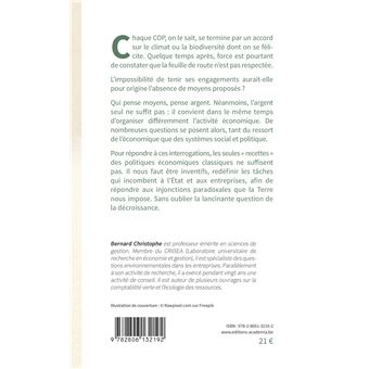 Croissance verte et décroissance