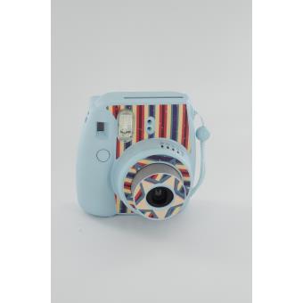 Stickers Fujifilm Bleu pour Instax Mini 8 - 1