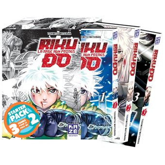 Rikudo La Rage Aux Poings Pack 3 Volumes Tome 1 A Tome 3 Tome 03 Riku Do Starter Pack T01 A Toshimitsu Matsubara Coffret Achat Livre Fnac