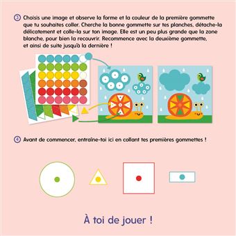 Les 4 saisons en gommettes