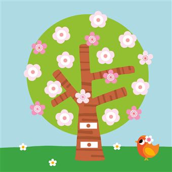 Les 4 saisons en gommettes