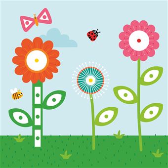 Les 4 saisons en gommettes