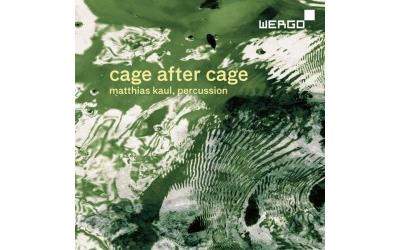 Cage after cage Oeuvres pour percussions