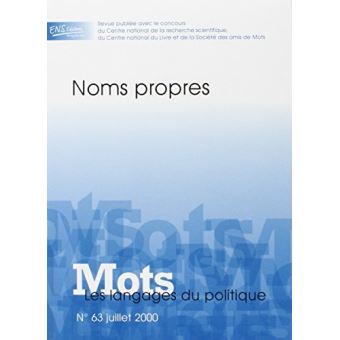 Mots. Les langages du politiques