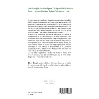 Non à un plan Marshall pour l'Afrique subsaharienne