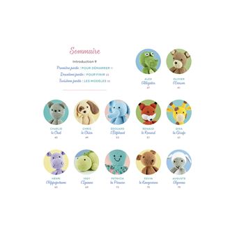 Adorables amigurumis au crochet