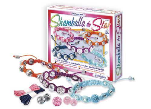 Kit créatif Shamballa de star - 6 bracelets