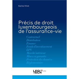 Précis de droit luxembourgeois de l'assurance-vie