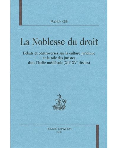 La noblesse du droit