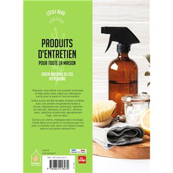 Produits d'entretien pour toute la maison