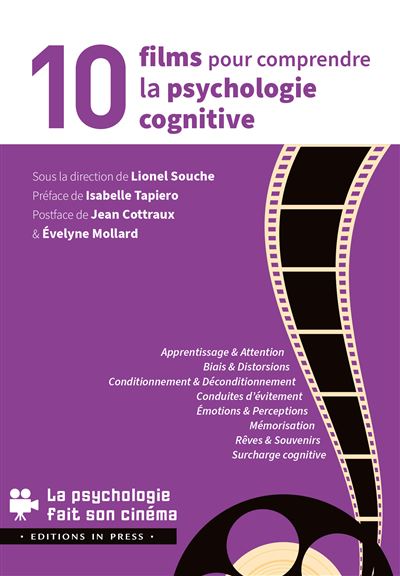 10 films pour comprendre la psychologie cognitive - Lionel Souche et Collectif (2023)