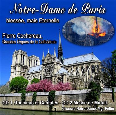 Notre-Dame de Paris blessée, mais Eternelle Coffret