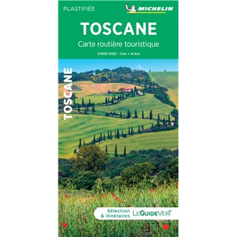 Carte Routière et Touristique Toscane Michelin