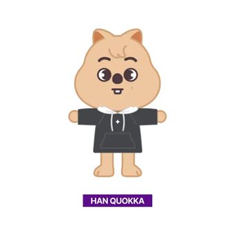 Peluche stray kids skzoo plush original ver. han quokka/skz