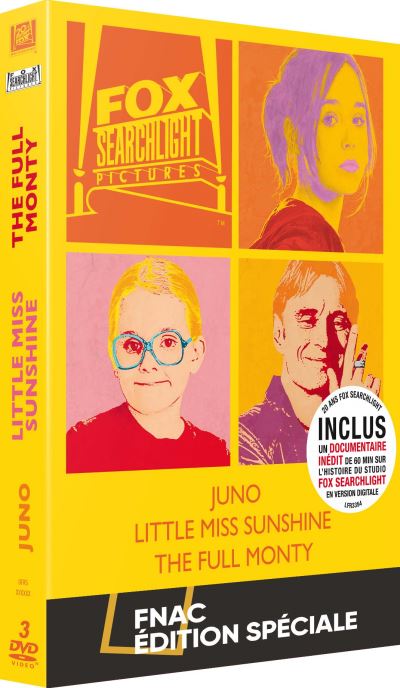Coffret Juno, Little Miss Sunshine et Full Monty Edition Spéciale Fnac DVD