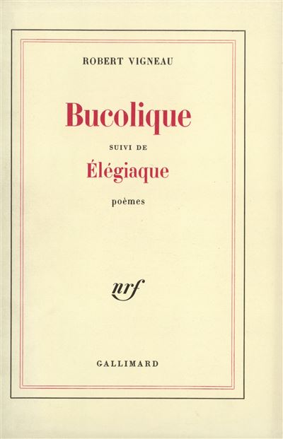 Bucolique Elégiaque