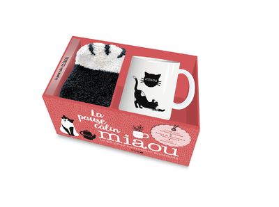 Coffret La pause câlin Miaou -  Collectif - Boîte ou accessoire