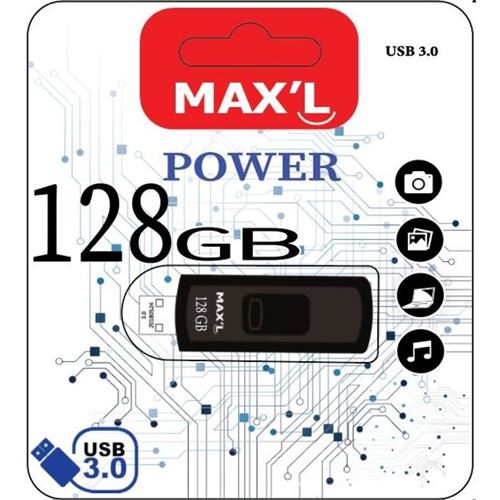 Maxell Power Max'l 128GB USB-Stick 3.0