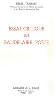 Essai critique sur Baudelaire poète