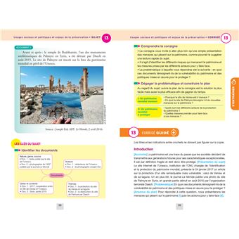 Annales du bac Annabac 2023 HGGSP Tle générale (spécialité)