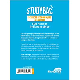 Sciences économiques et sociales