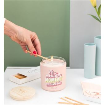 Bougie Mr. Wonderful Le meilleur moment c'est avec toi