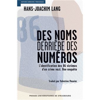 Des noms derrière des numéros : l'identification des 86 victimes d'un crime na