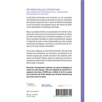 Déverrouiller l'économie