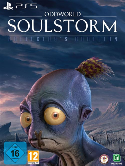 Pochette avant du jeu Oddworld Soulstorm Edition Collector PS5