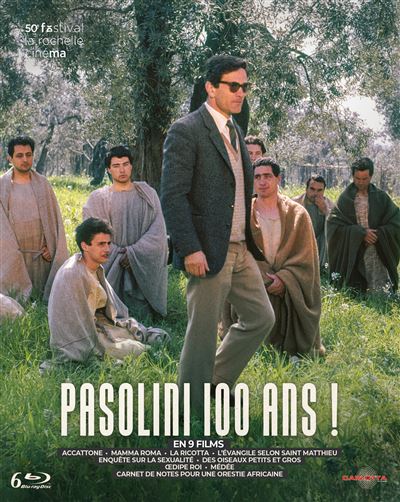 Coffret Pier Paolo Pasolini 100 Ans Blu-ray