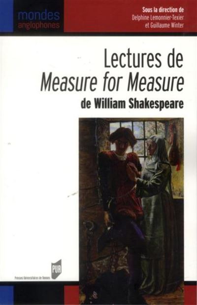 Lectures de measure for measure - Guillaume Winter - broché