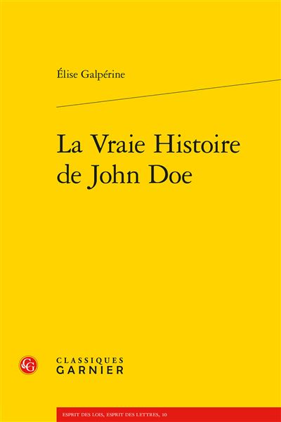 La vraie histoire de john doe