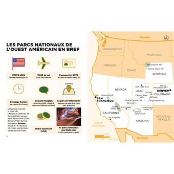 Le Guide Simplissime Parcs nationaux Ouest américain