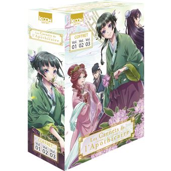 Coffret Les Carnets de l'Apothicaire vol. 1 à 3