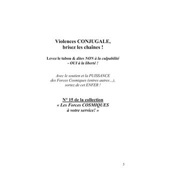Violences conjugale, brisez les chaînes !
