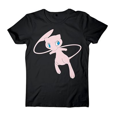 T-Shirt Pokémon Mew 20th Anniversary Homme Taille XL Noir Edition Limitée