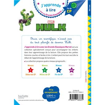 Disney -  Marvel - Hulk CP niveau 3