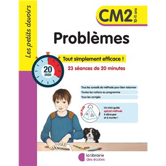 Les petits devoirs Problèmes CM2 23 séances de 20 minutes broché