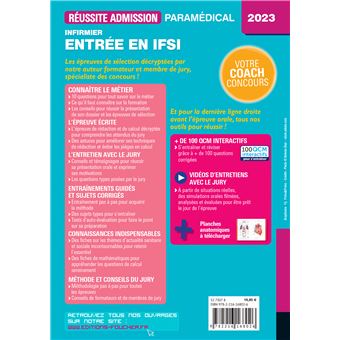 Réussite admission Entrée en IFSI - Formation professionnelle Continue + AS/AP 2024