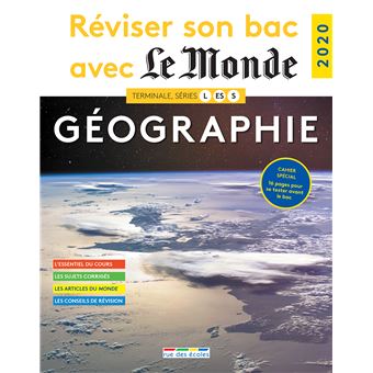 Réviser son bac avec le monde 2020 géographie