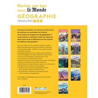 Réviser son bac avec le monde 2020 géographie
