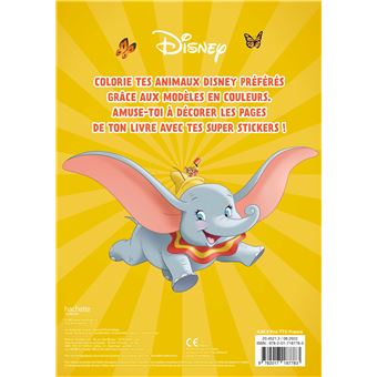 VARIOUS DISNEY - Mes coloriages avec stickers - Animaux