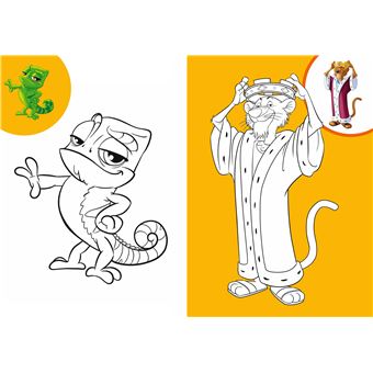 VARIOUS DISNEY - Mes coloriages avec stickers - Animaux