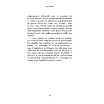 Frankenstein ou le Prométhée moderne